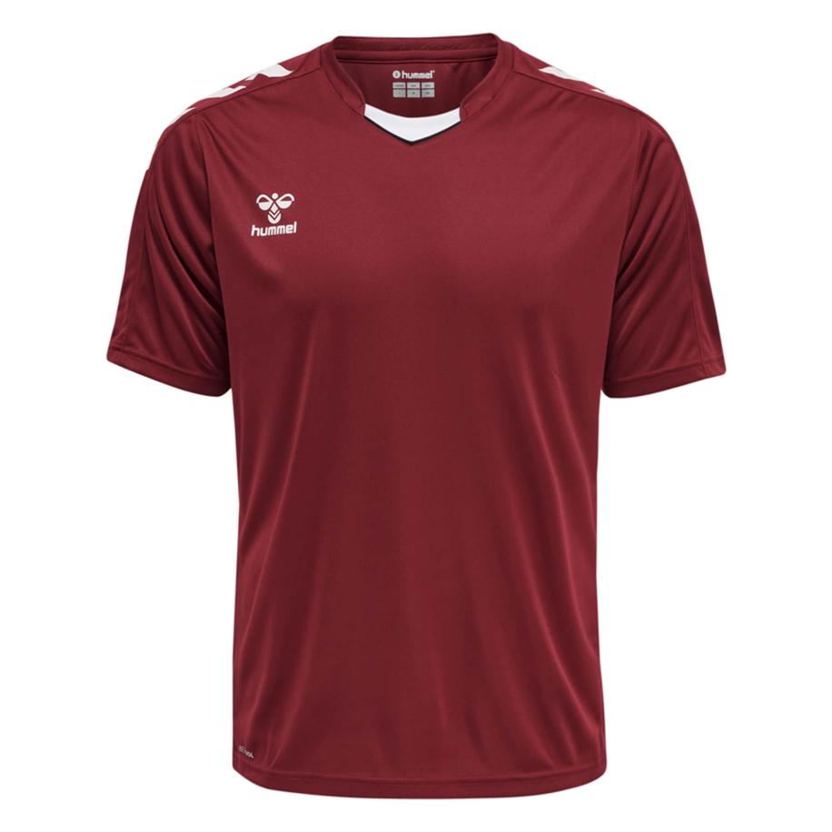 Hummel Hummel Tricot Poly bordeaux / wit -