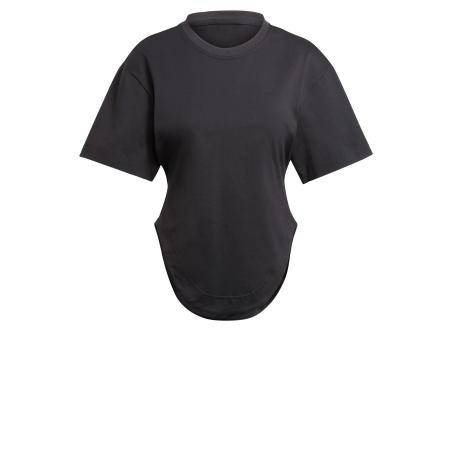 adidas by stella mccartney ADIDAS BY STELLA MCCARTNEY Functioneel shirt adidas by Stella McCartney Sportswear Curved Hem zwart