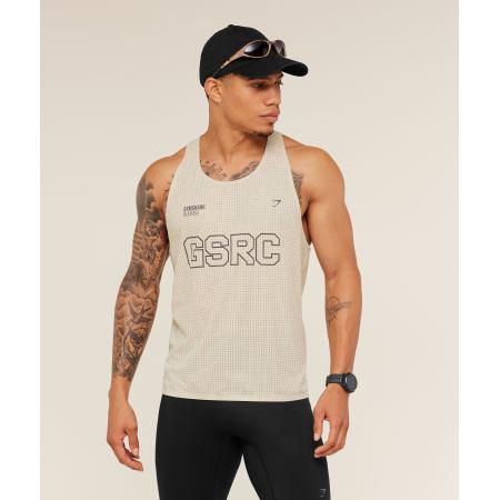 Gymshark Running Elite Race Vest Pebble Grey