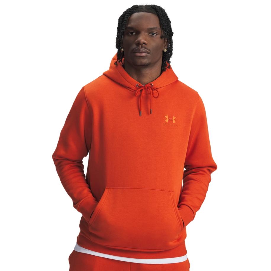 Under Armour Icon Fleece Herenhoodie Surplus Oranje / Surplus Oranje XXL Oranje
