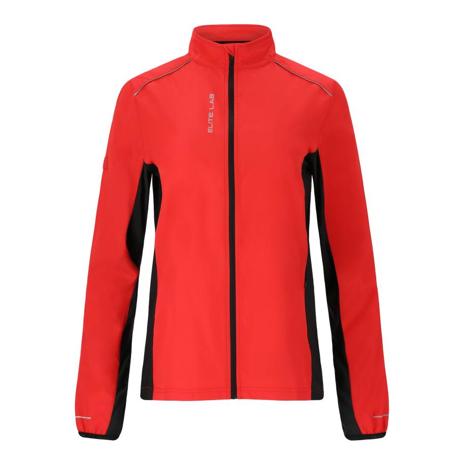 ELITE LAB ELITE LAB Sportjas Shell X1 Elite rood / zwart / zilver -
