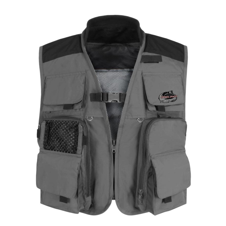 normani normani Sportbodywarmer Manta grijs / zwart -