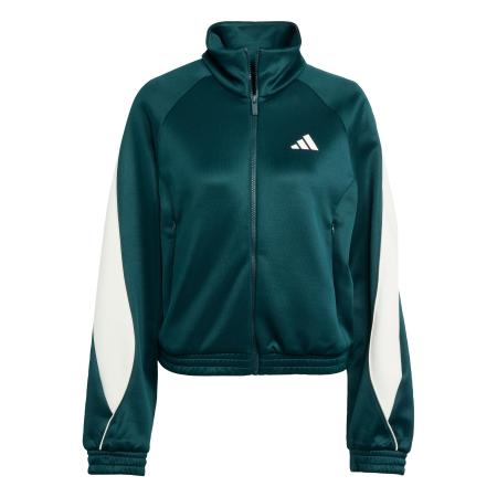 Adidas ADIDAS SPORTSWEAR Trainingsjack Stadium petrol / wit
