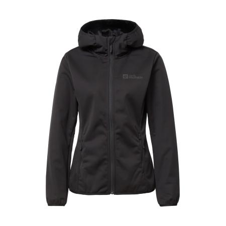 Jack Wolfskin JACK WOLFSKIN Outdoorjas Windhain grijs / zwart