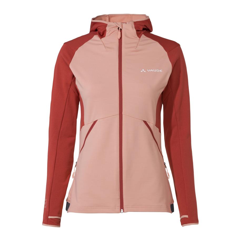 Vaude VAUDE Functionele fleece jas W Scopi FL J rosé / rood -
