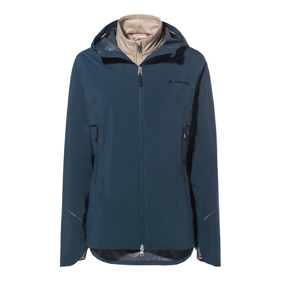 Vaude VAUDE Outdoorjas Yaras nachtblauw -