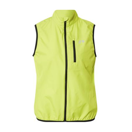 Newline Newline Sportbodywarmer limoen / zwart