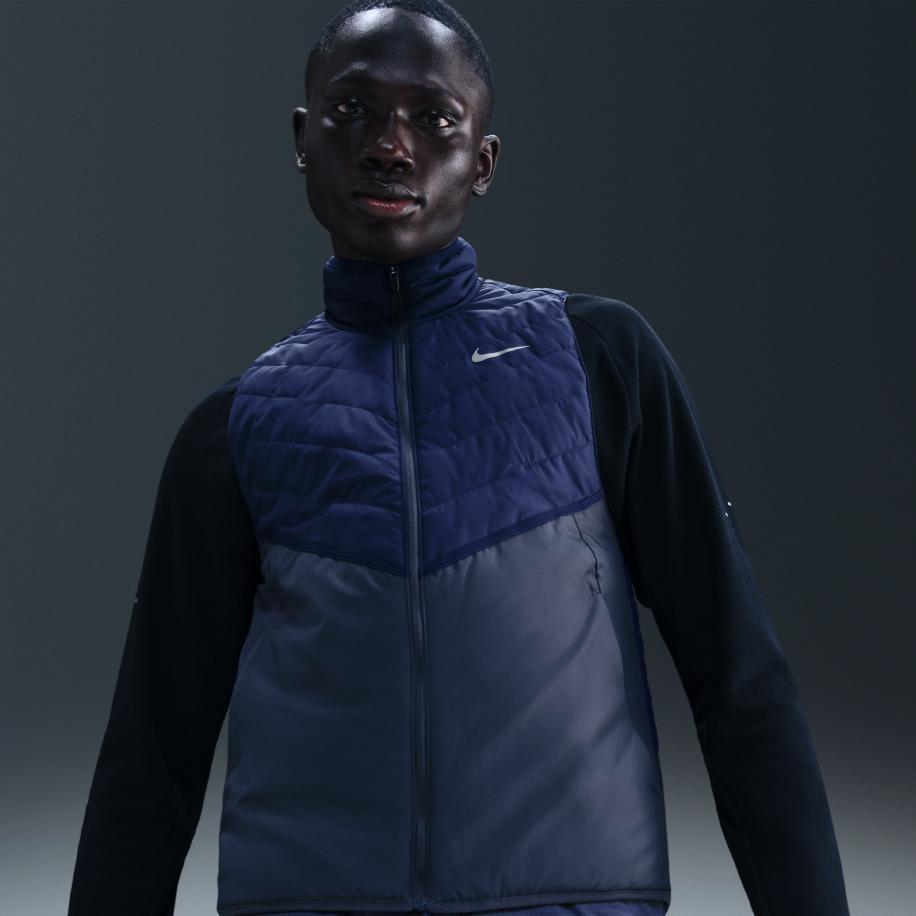 Nike Therma-FIT Repel hardloopbodywarmer met synthetische vulling voor heren - Blauw Blauw