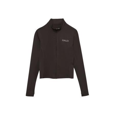 Halo HALO Trainingsjack chocoladebruin / lichtgrijs