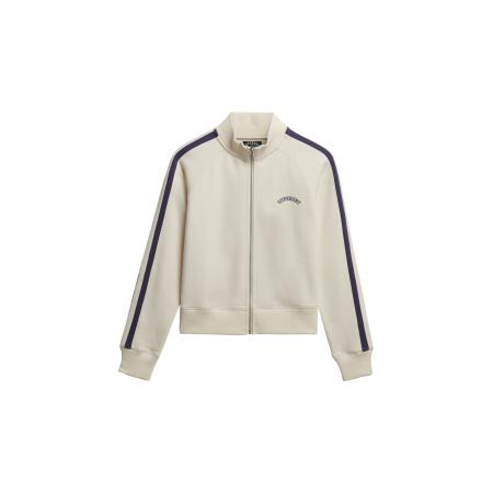 Superdry Trainingsjack navy / wit
