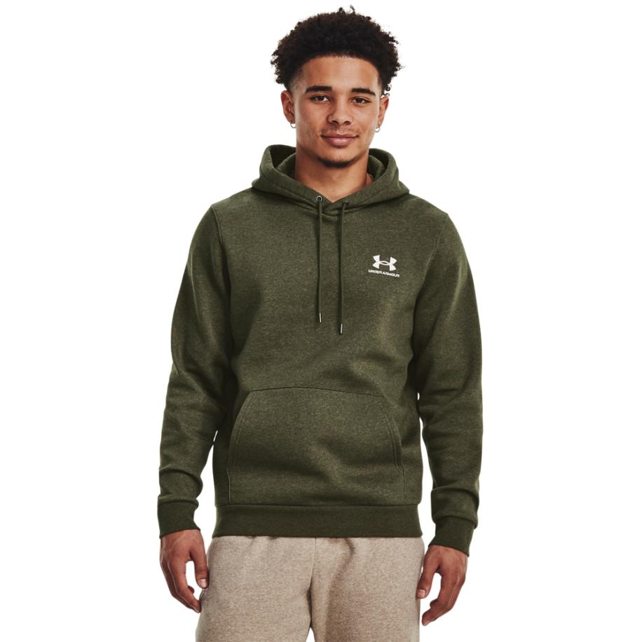 Herenhoodie Under Armour Icon Fleece Marine OD Groente / Wit XXL Groen