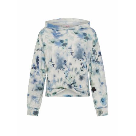 Deha DEHA Sportief sweatshirt blauw / cyaan blauw / lichtblauw / wit