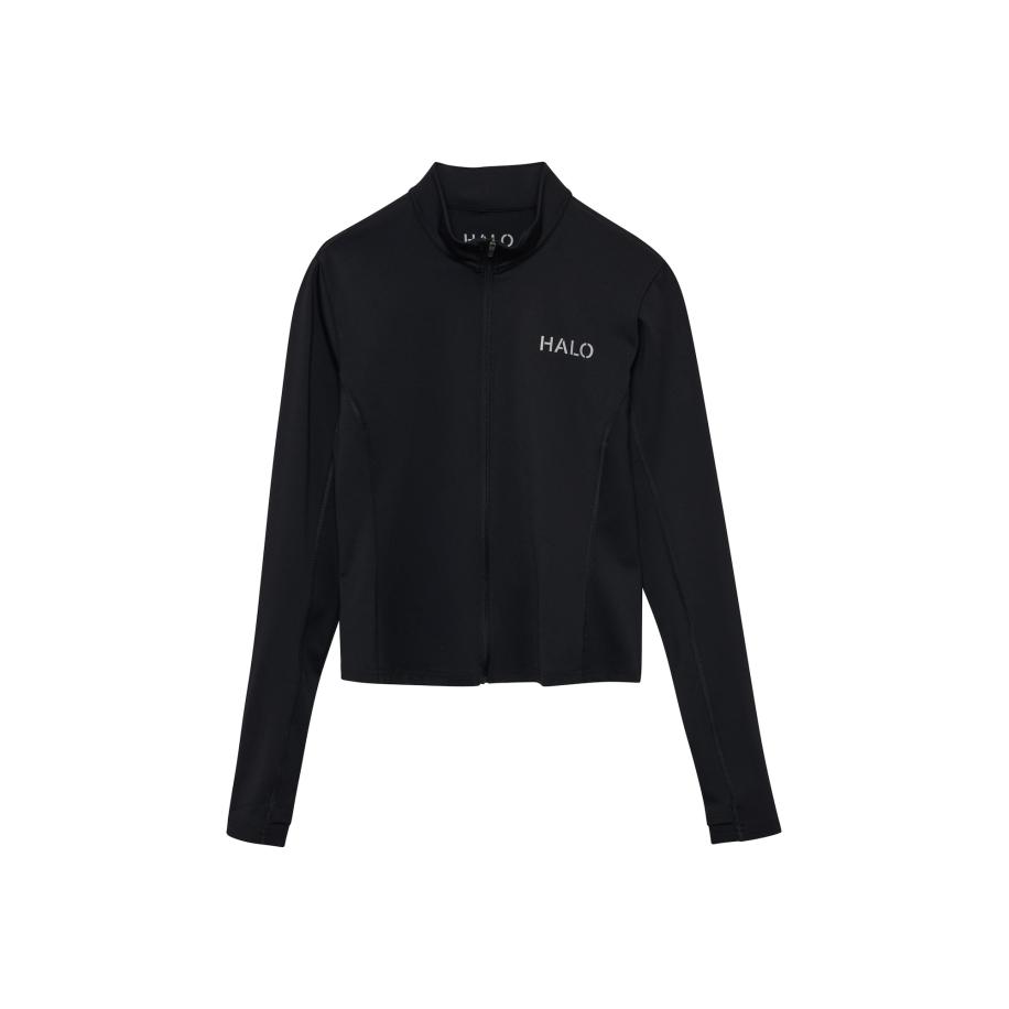 HALO Trainingsjack lichtgrijs / zwart Zwart