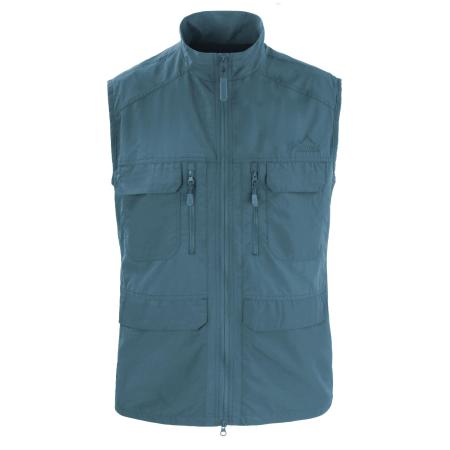 normani Sportbodywarmer Deer cyaan blauw