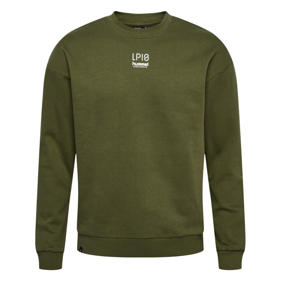 Hummel Hummel Sportsweatshirt LP10 kaki / wit -