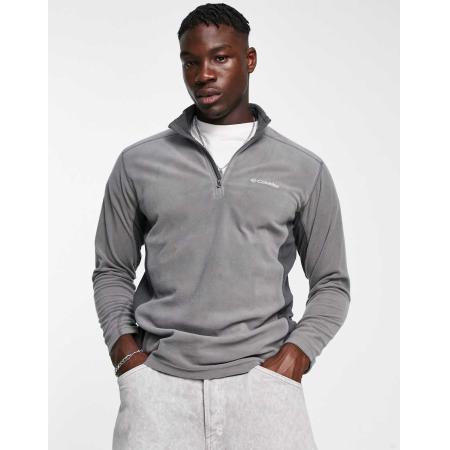 Columbia - Klamath Range II - Fleece met halve rits in grijs