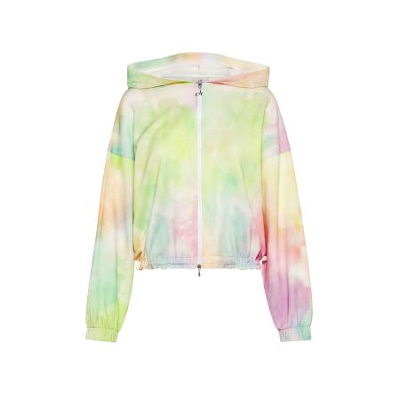 Deha DEHA Sportief sweatvest geel / pastelgroen / sering / abrikoos