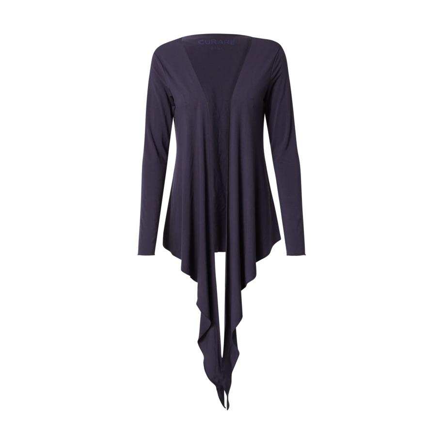 Curare Yogawear CURARE Yogawear Gebreid sportvest zwart -