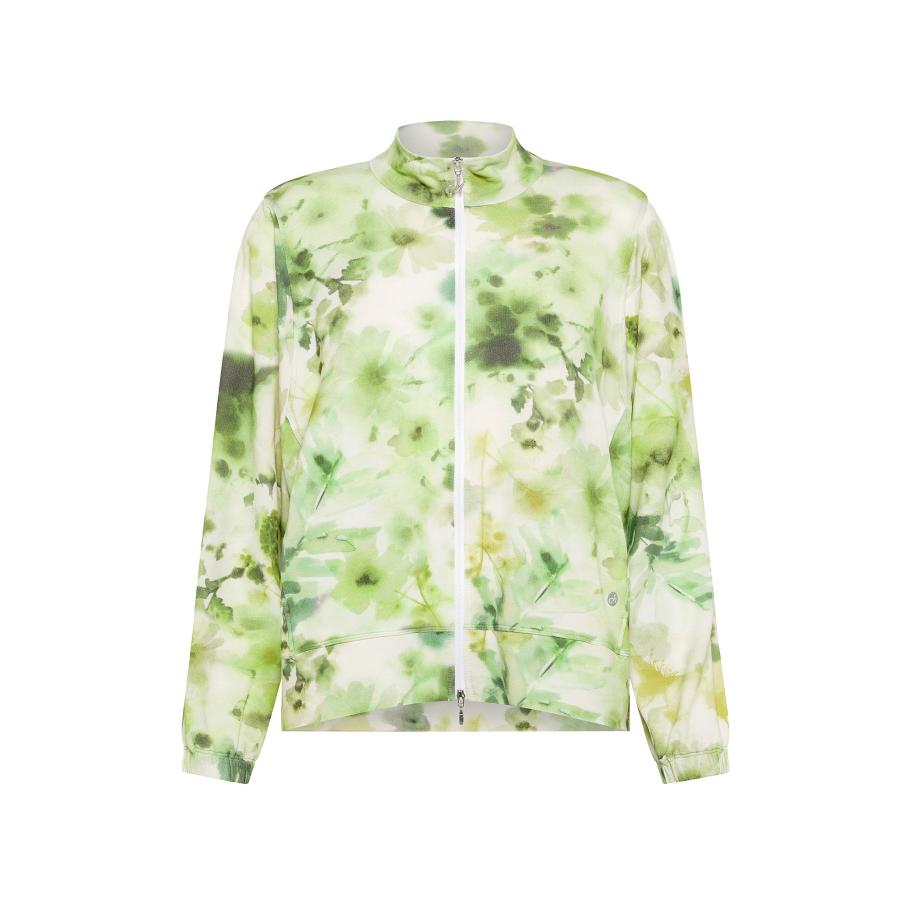 Deha DEHA Sportief sweatvest groen / lichtgroen -