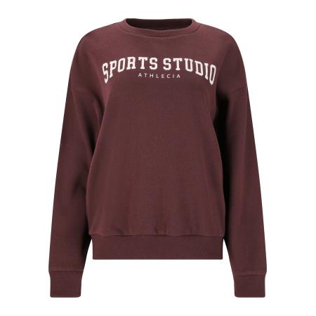 Athlecia Athlecia Sportief sweatshirt Giannis bourgogne / wit