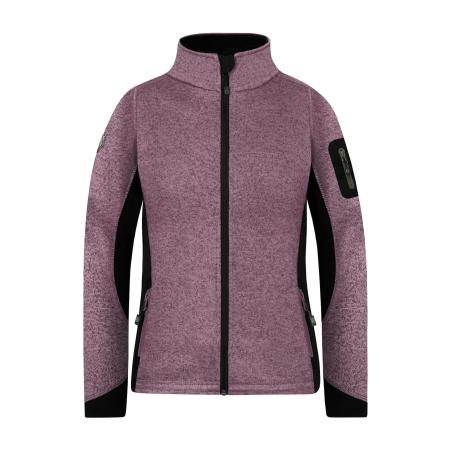 normani Functionele fleece jas lila