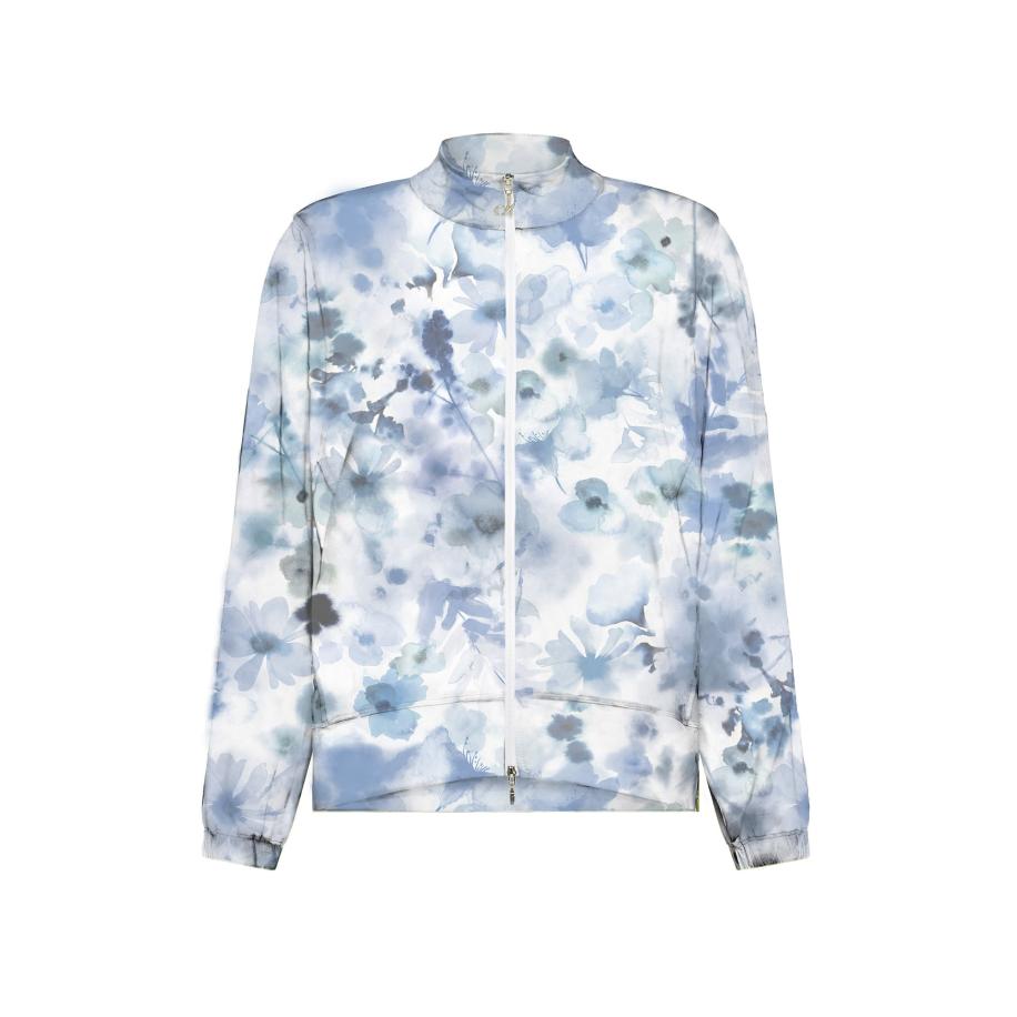 Deha DEHA Sportief sweatvest marine / lichtblauw / zwart / wit -