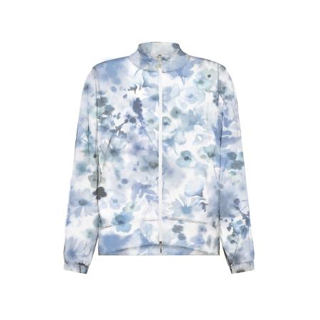 Deha DEHA Sportief sweatvest marine / lichtblauw / zwart / wit