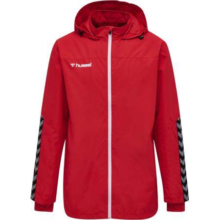 Hummel Hummel Sportjas Authentic grijs / rood / zwart / wit