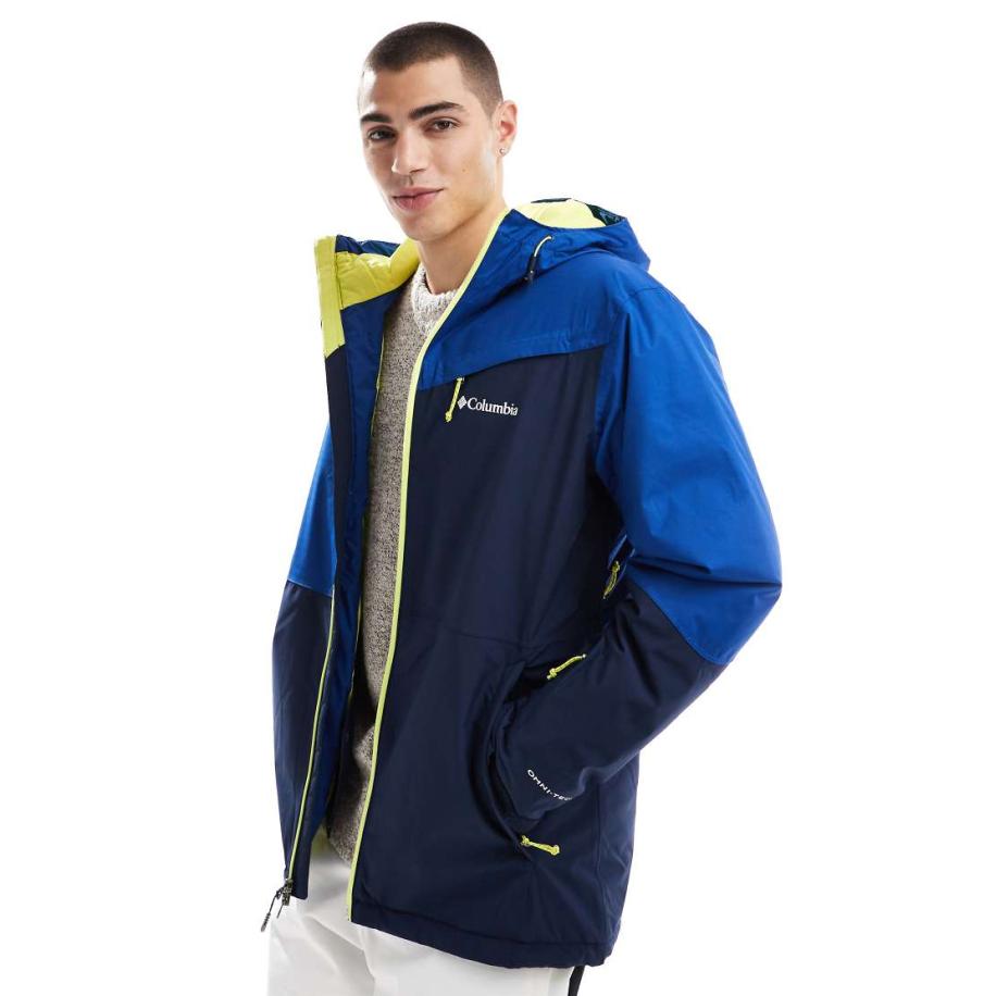 Columbia - Iceberg Point - Skijack in blauw Blauw