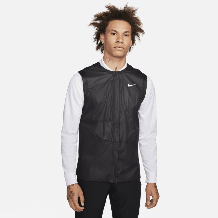 Nike Storm-FIT ADV golfbodywarmer voor heren - Zwart Zwart