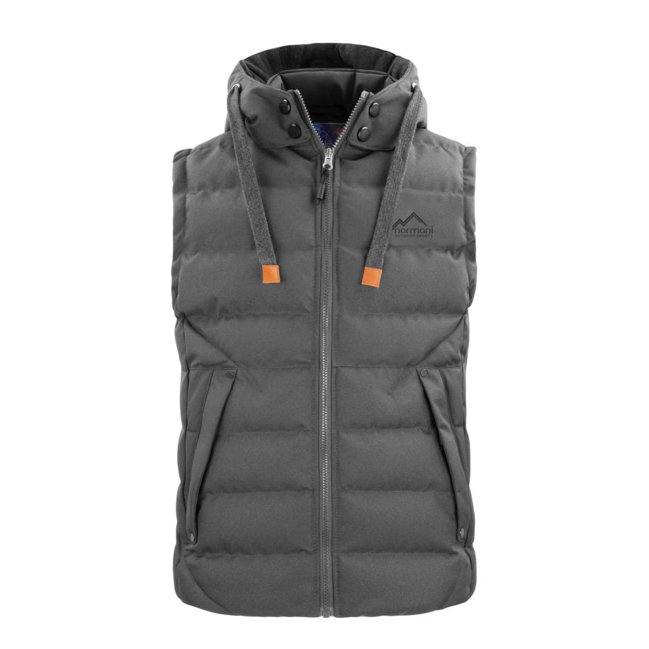 normani normani Sportbodywarmer Yuquot antraciet -