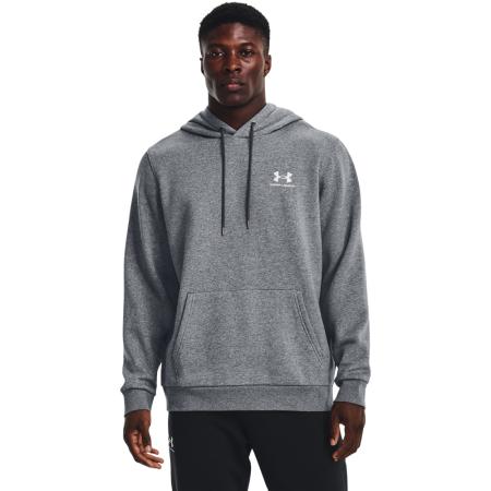 Herenhoodie Under Armour Icon Fleece Pitch Grijs Medium Heather / Wit XXL
