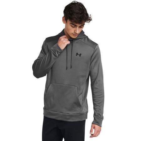 Herenhoodie Armour Fleece® Castlerock / Zwart M