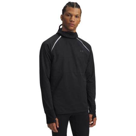 Under Armour Velociti Pro Cold Weather Herenhoodie met bivakmuts Zwart / Reflecterend XXL