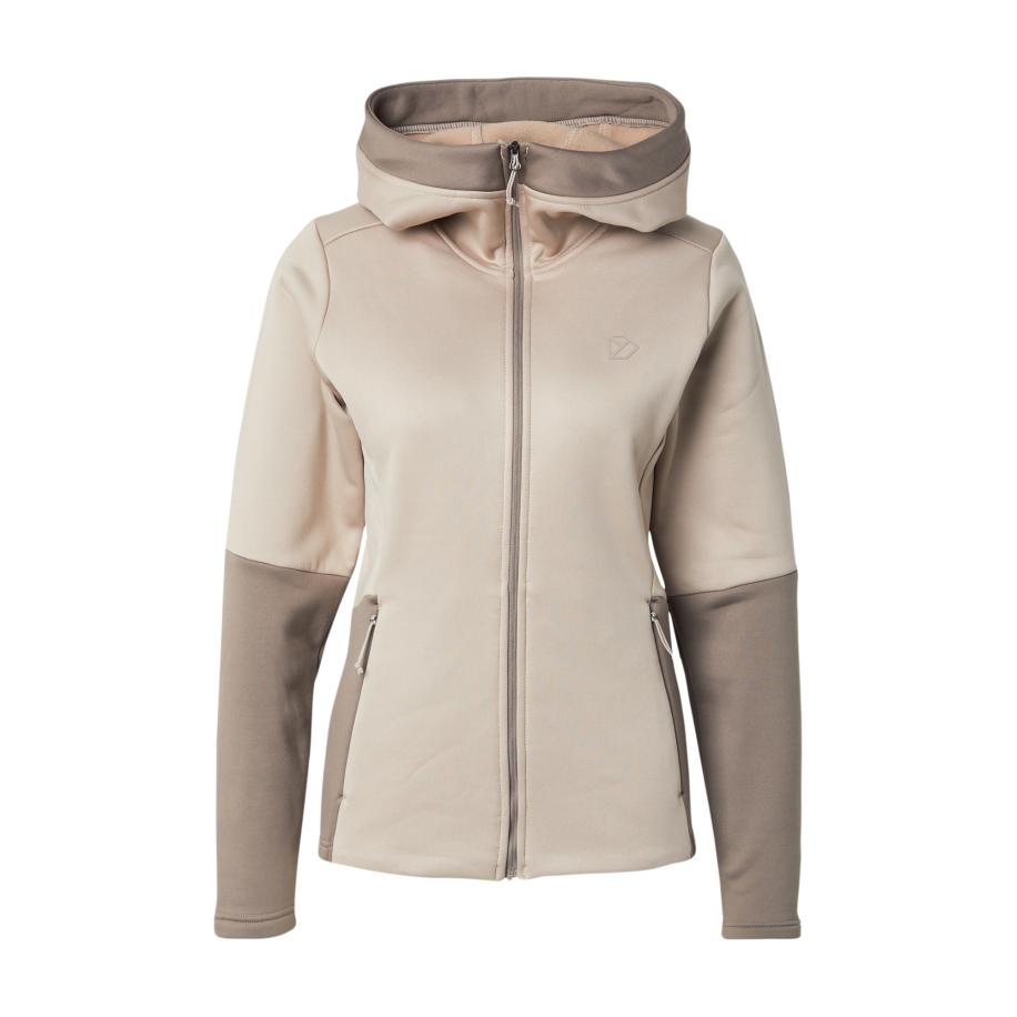 Didriksons Didriksons Sportief sweatvest ANNELI lichtbeige / donkerbeige -