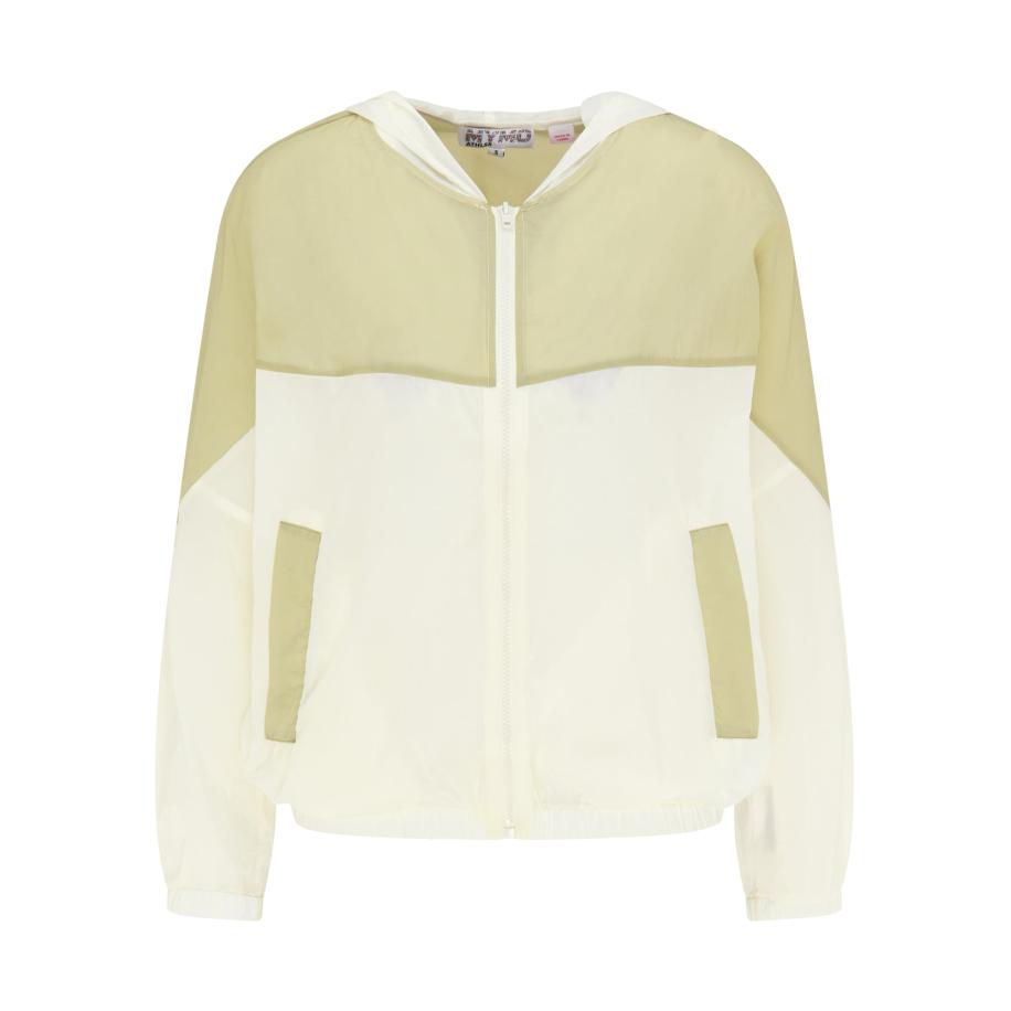 MyMo ATHLSR myMo ATHLSR Sportjas olijfgroen / wolwit -