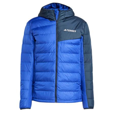 adidas - Terrex - Licht gewatteerd jack met capuchon in blauw