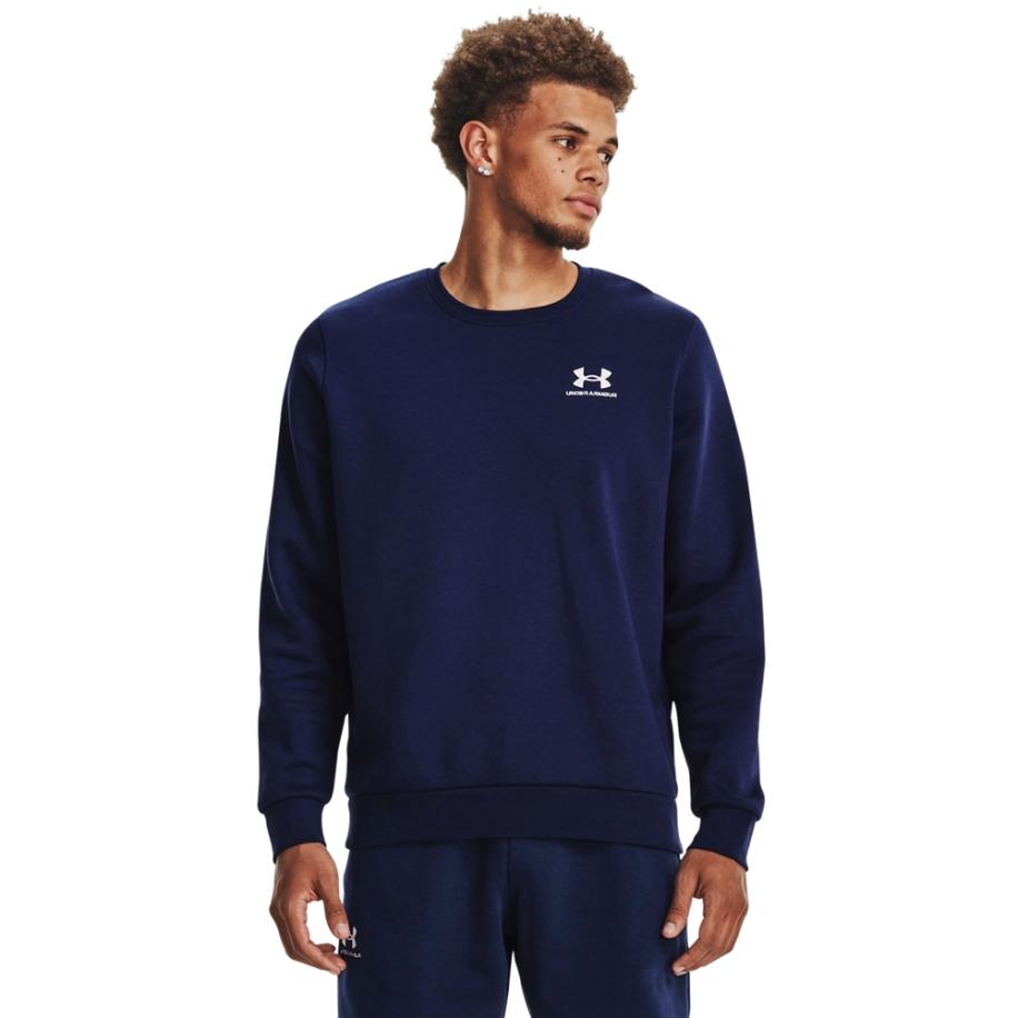 Under Armour Sportsweatshirt 'Essential' Blauw