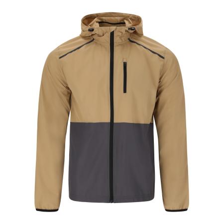 ENDURANCE ENDURANCE Sportjas Hugoee cappuccino / donkergrijs