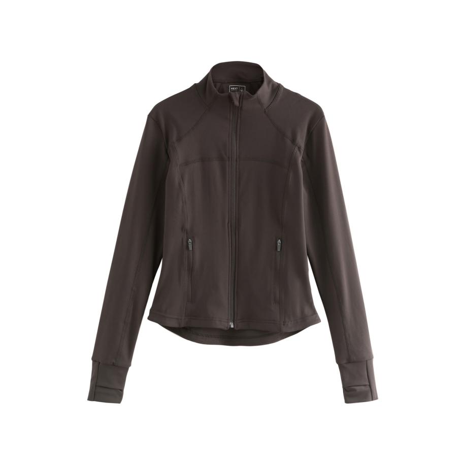 Next Sportief sweatvest chocoladebruin Bruin