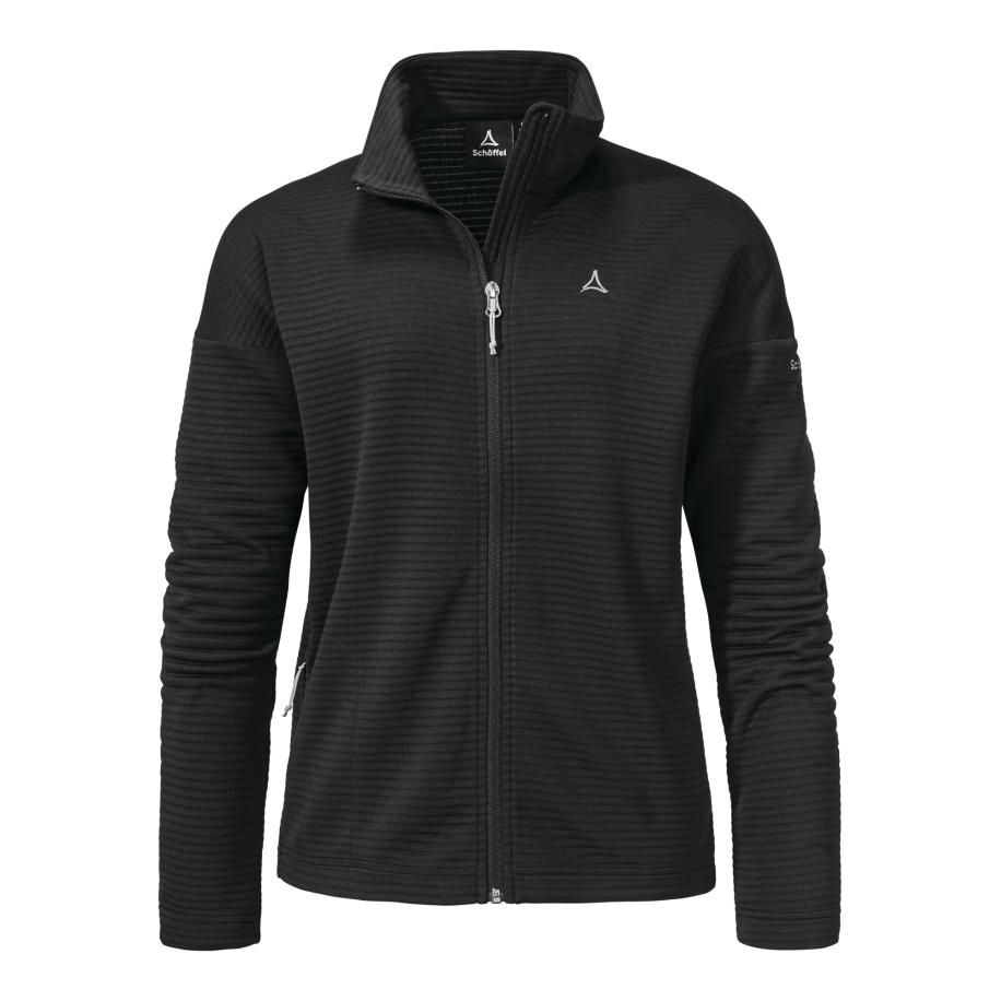 Schöffel Schöffel Functionele fleece jas Hiking CIRC Fleece Jk Style Smue WMS zwart -