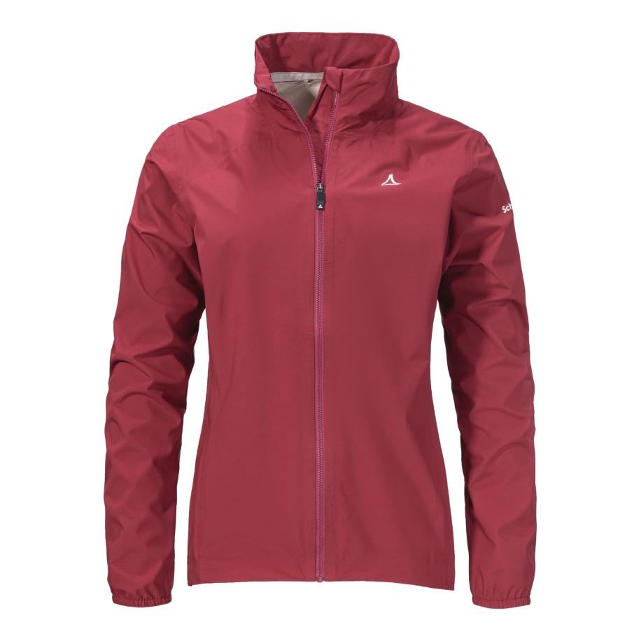 Schöffel Outdoorjas Bike Jacket Style Lurbek WMS rood Rood