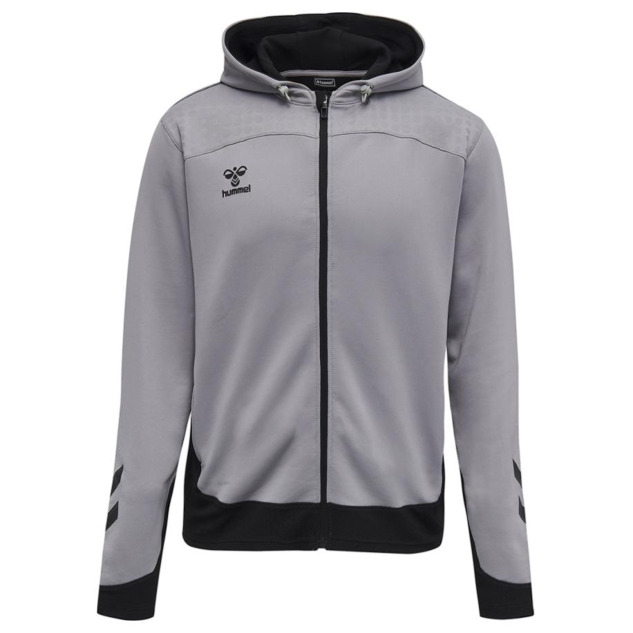 Hummel Hummel Sportsweatvest grijs gemêleerd / zwart -