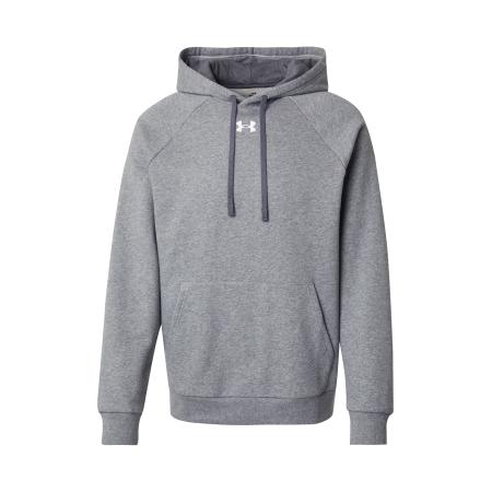 Under Armour UNDER ARMOUR Sportsweatshirt grijs gemêleerd / wit