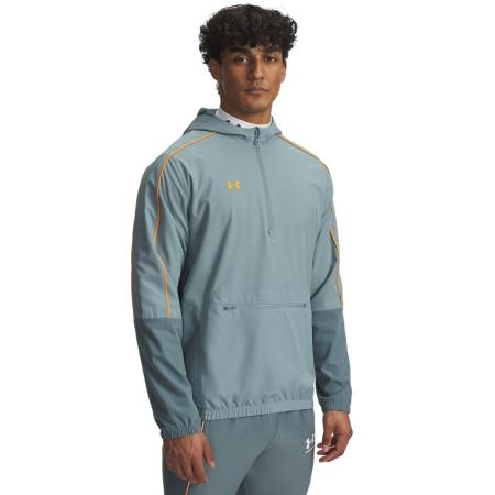 Warming-upjack voor heren Under Armour Challenger Jasper Blauw / SqUnder Armourd Oranje XL
