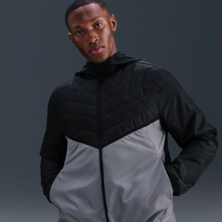 Nike Therma-FIT Repel hardloopjack met synthetische vulling voor heren - Zwart