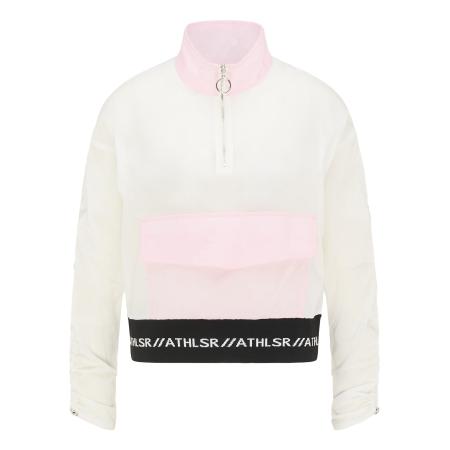 MyMo ATHLSR myMo ATHLSR Outdoorjas pastelroze / zwart / wit