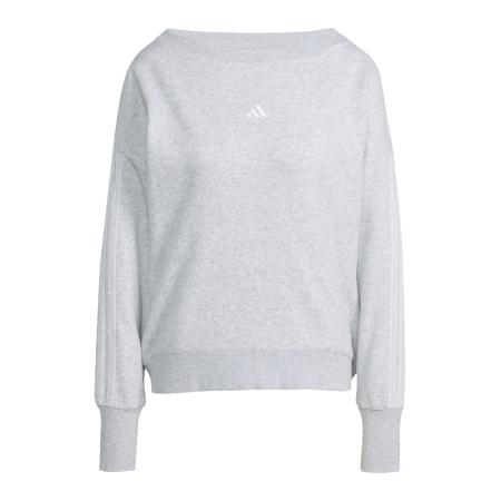Adidas ADIDAS SPORTSWEAR Sportief sweatshirt grijs gemêleerd / wit