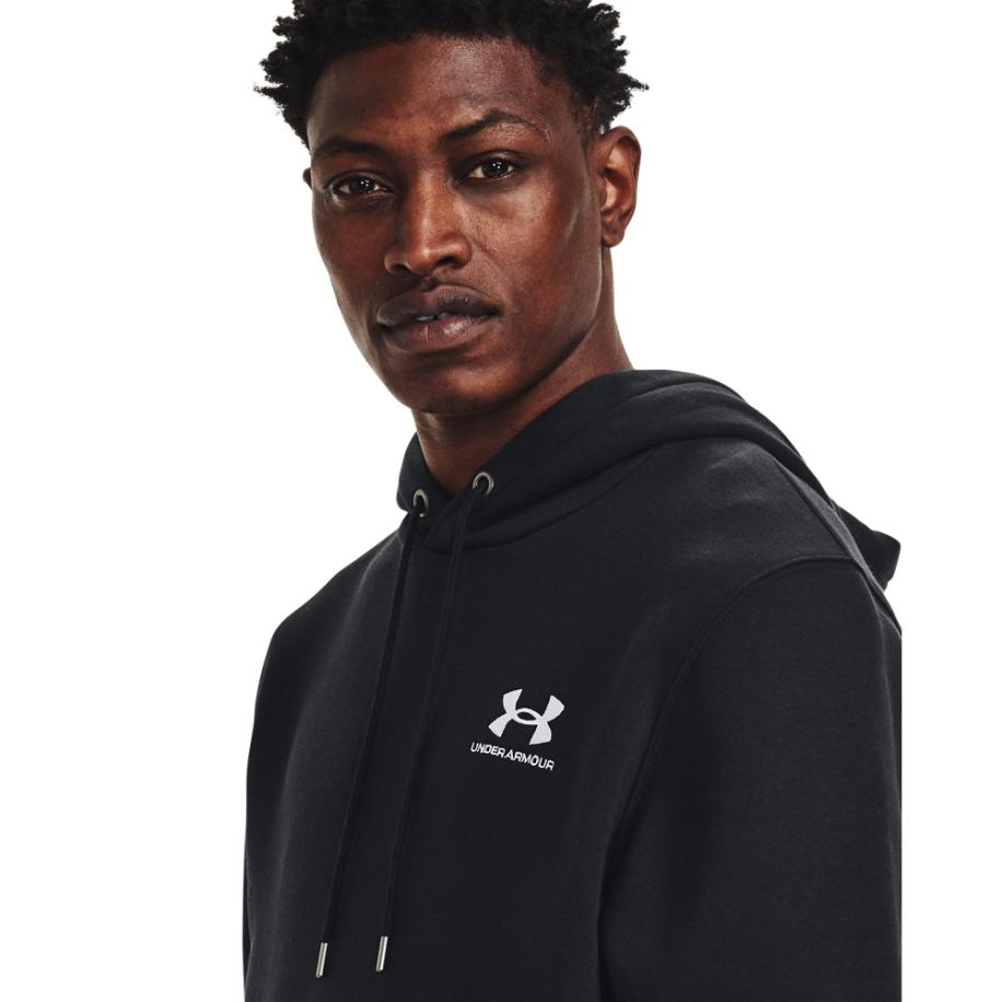 Under Armour Sportsweatshirt 'Essential' Zwart