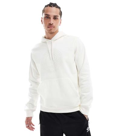 adidas - Training - Duitsland Jubileum - Hoodie in gebroken wit